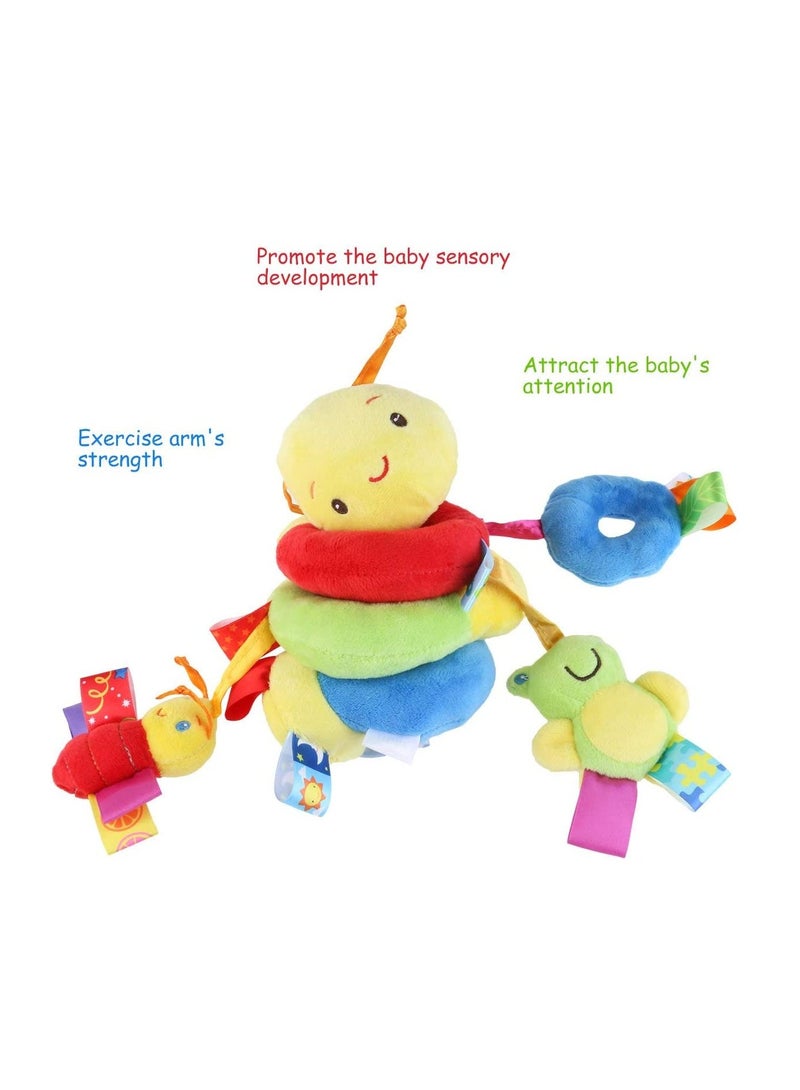 Kid Baby Crib Pram Hanging Rattles Spiral Stroller Car Seat Toy - Image 3