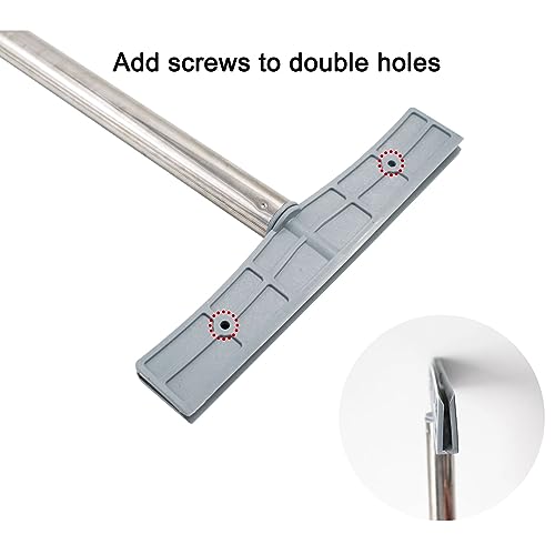 SnowTing 2 PCS Stainless Steel Handheld Sign Holder, Professional Display Pole Sign Stand for Events Meetings Tours Two-Sided Signs Versatile Easy Grip Billboard for Airports Exhibitions Parades, No Signboard - Image 3