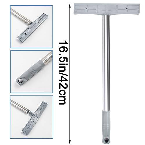 SnowTing 2 PCS Stainless Steel Handheld Sign Holder, Professional Display Pole Sign Stand for Events Meetings Tours Two-Sided Signs Versatile Easy Grip Billboard for Airports Exhibitions Parades, No Signboard - Image 5