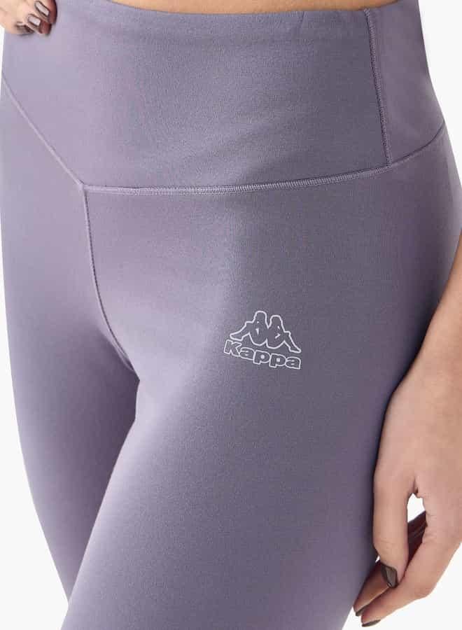 كابا بنطلون ليقنز بخصر مطاطي وتفاصيل شعار من كابا - Image 4