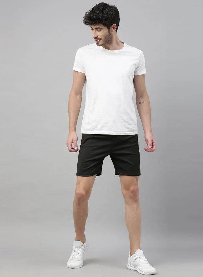 Bushirt Bushirt Side Tape Regular Fit Shorts with Drawstring