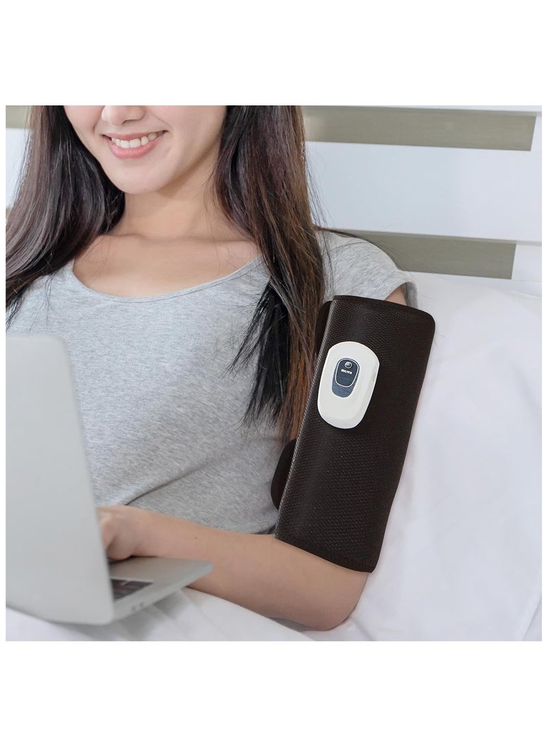 جهاز مساج الساق لتخفيف الالم ، مدلك ضغط هواء مع الحرارة، مع 3 مستويات كثافة، سهل الاستخدام - Image 4