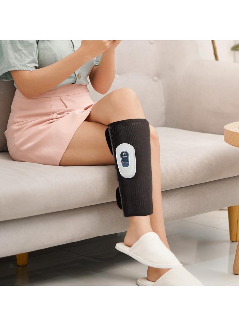 جهاز مساج الساق لتخفيف الالم ، مدلك ضغط هواء مع الحرارة، مع 3 مستويات كثافة، سهل الاستخدام - Image 5