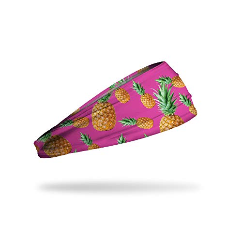 JUNK Brands Big Bang Lite Headband - Moisture-Wicking, Performance Fabric, Non-Slip, Sports Sweatband for Men & Women - One Size - Tropicana - Image 2
