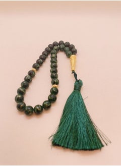 Dark green tassel