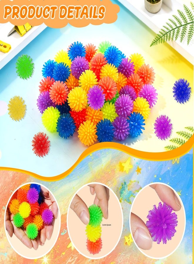 Bbiamsleep 78 Pcs Sensory Bin Filler Sensory Bin Items Fine Motor Skills Include Colorful Hedge Balls Tweezers Scissors Clips Sorting Cup for Sorting Counting Training - Image 3
