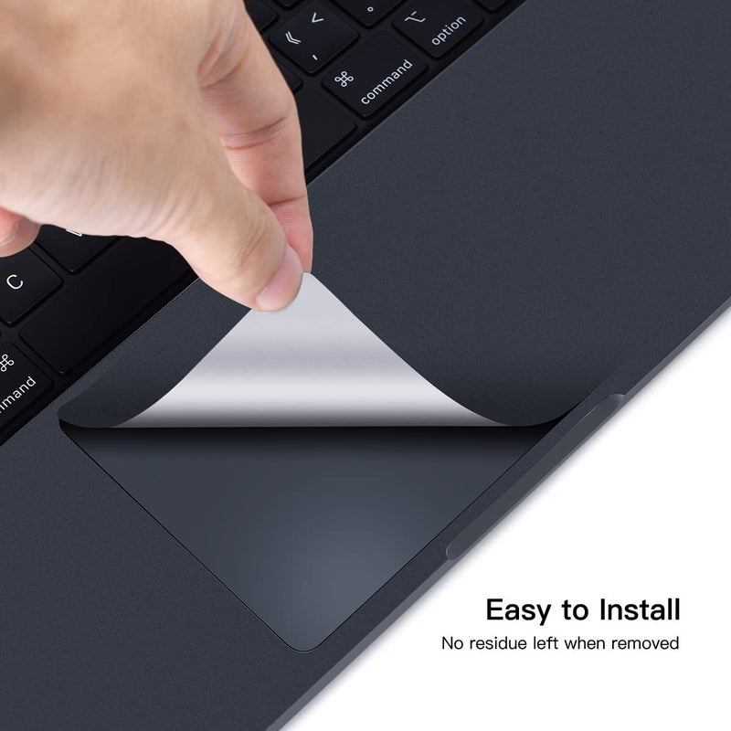 CaseBuy حامي راحة اليد الكامل CaseBuy (4 في 1) لجهاز MacBook Air M2 M3 M4 2025-2022 13.6" A2681 A3113 A3240 غلاف واقي ضد الخدوش للوحة المفاتيح لجهاز MacBook Air M2 M3 M4 13.6" - منتصف الليل - Image 5