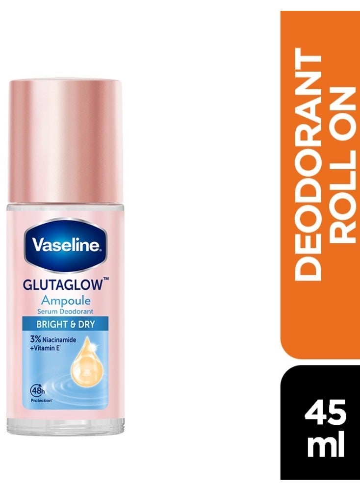 فازلين مزيل العرق فازلين جلوتاجلو برايت آند دراي أمبول - 45 مل - Image 3