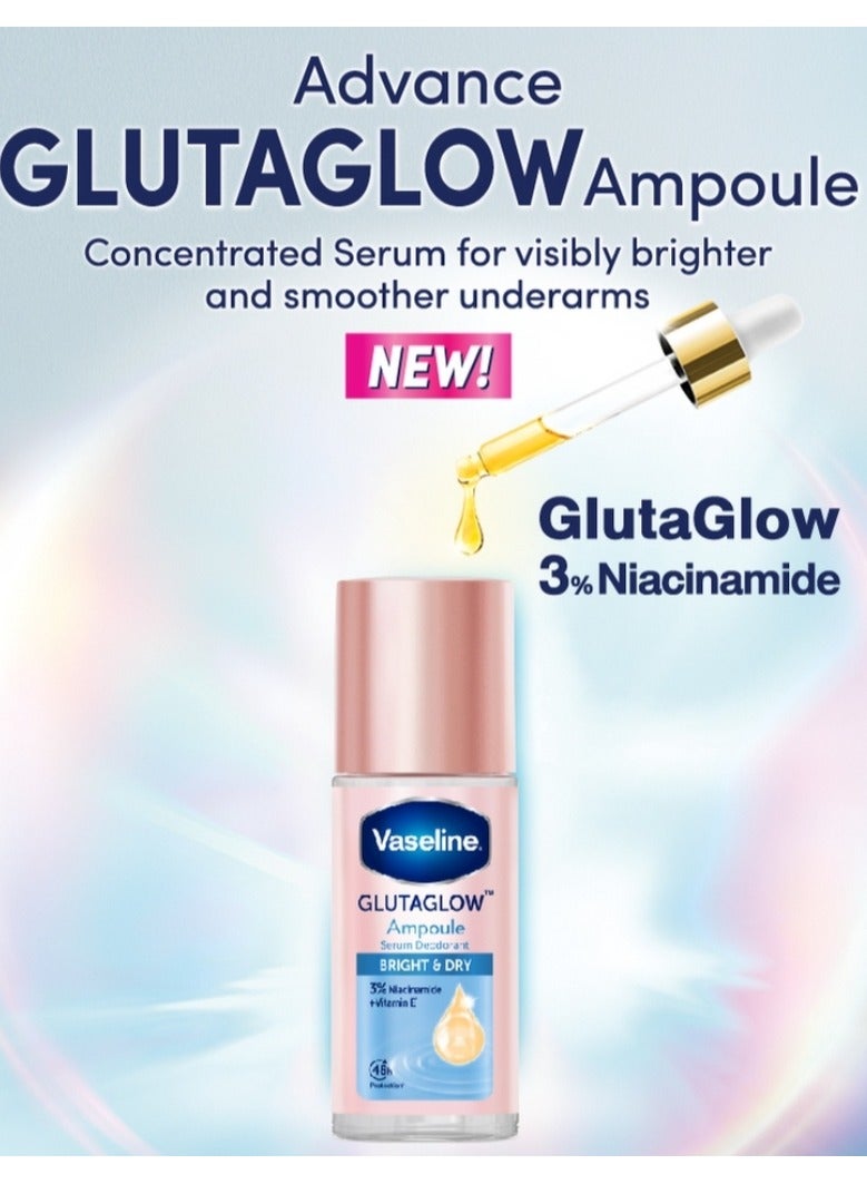 فازلين مزيل العرق فازلين جلوتاجلو برايت آند دراي أمبول - 45 مل - Image 5
