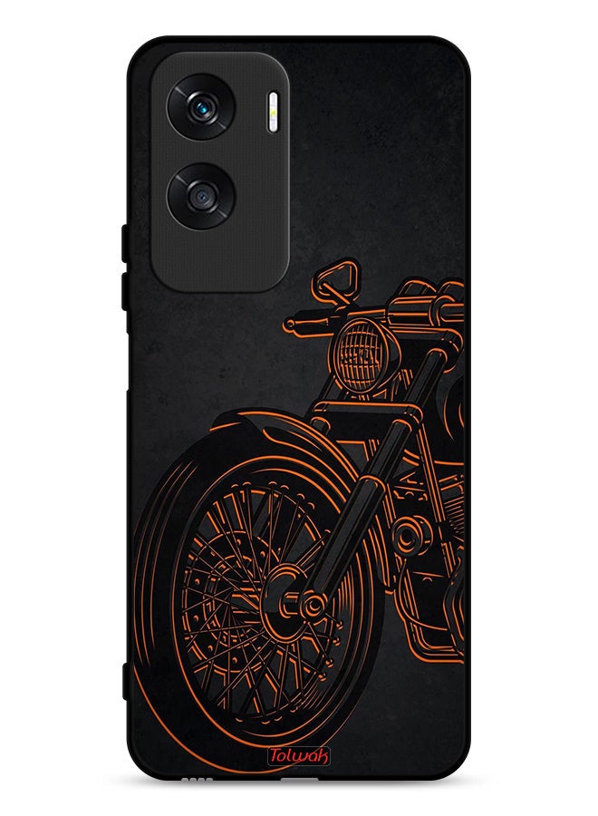 Tolwak Honor X50i 5G Protective Case Cover Vintage Bike - Image 1