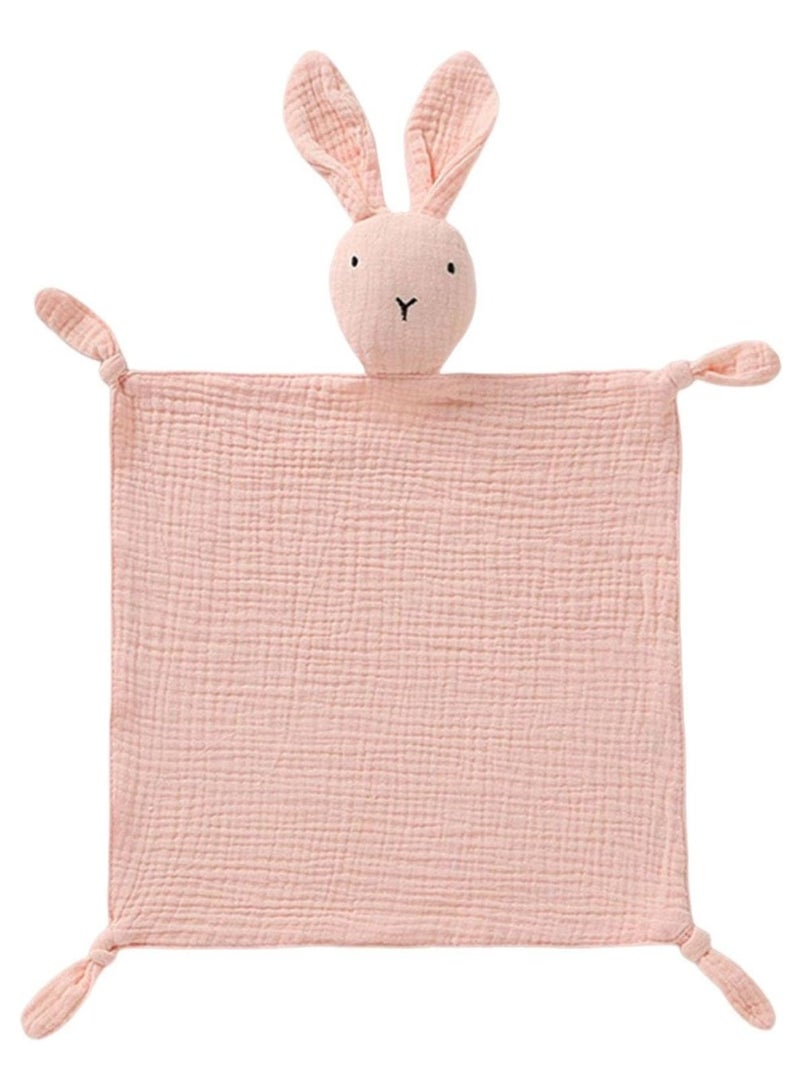 Baby Mini Blanket, Cute Bunny Comforter, Soft Toddler Sleeping Toy - Image 1