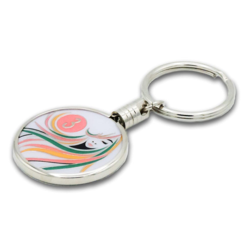 The Token Shop Token Shop AA Coin Holder Keychain for 34 mm x 2 mm Triplate Sobriety Chip Recovery Medallions, Alcoholics Anonymous Tokens, NA Coins, 2-Sided Display Key Ring, Sober Gifts for Men and Women (Silver) - Image 4