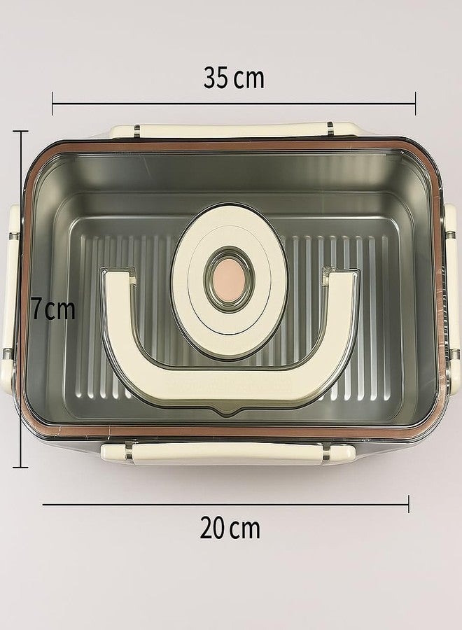 Alark Stainless Steel Lunch Box for Office School Airtight Leak Proof BPA Free Tiffin for Kids Insulated Food Grade Lunch Box with Unbreakable Lid Durable Meal Prep Container for Travel & Picnic - Image 4