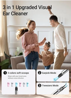 Bebird Note5 Ear Wax Removal Tool With Camera, Ear Cleaner And Ear Pick - Starry Blue  - Image 4