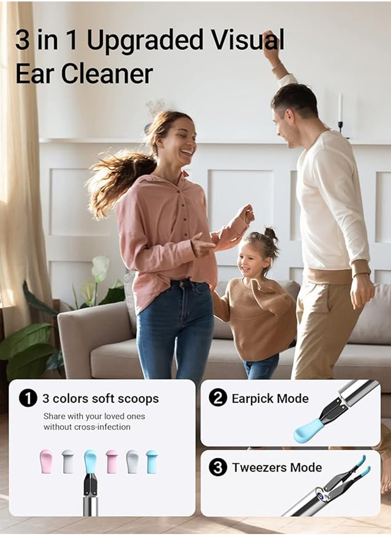 Bebird - Note5 Ear Wax Removal Tool With Camera, Ear Cleaner And Ear Pick - Starry Blue - Image 1