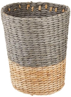 Household Essentials Household Essentials ML-6620 Cattail and Paper Waste Basket, Two, 2 Tone 