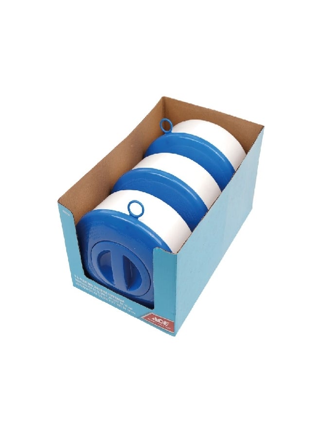 ACE High-Quality and Durable Floating Chlorine Dispenser Blue and White 7 Inch 8998258  - Image 2