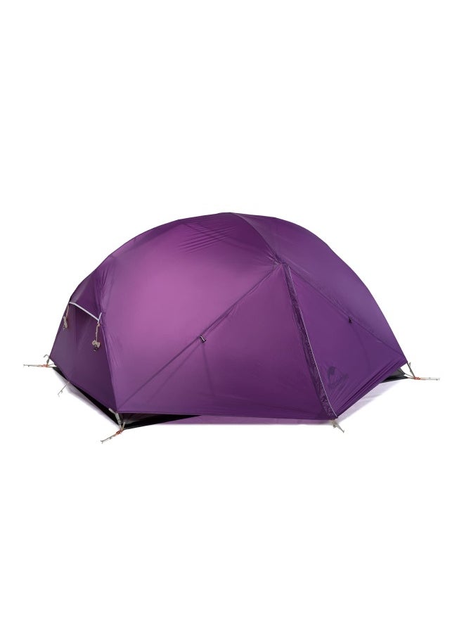 Naturehike Mongar Ultralight 2-Man Tent | Lightweight Camping Tent | Rectangular Design | 210 X 60+135+60 X 100 Cm | Ultralight, Waterproof, Breathable | Green/White  - Image 1