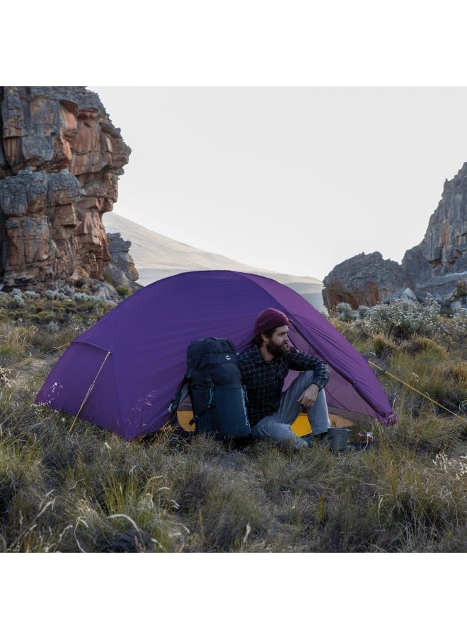 Naturehike Mongar Ultralight 2-Man Tent | Lightweight Camping Tent | Rectangular Design | 210 X 60+135+60 X 100 Cm | Ultralight, Waterproof, Breathable | Green/White  - Image 5
