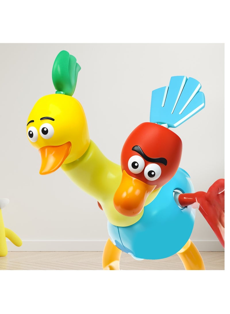 ويمسيكال جيفتس مجموعة ألعاب مخلوقاتي الخيالية من كيدز ميت، 31 قطعة من أجزاء الحيوانات المتنوعة للعب الإبداعي، بناء شخصيات مضحكة مع سناب، تصميم مناسب، يعزز الخيال والمهارات الحركية ورواية القصص، للأعمار من 3 سنوات فما فوق - Image 3