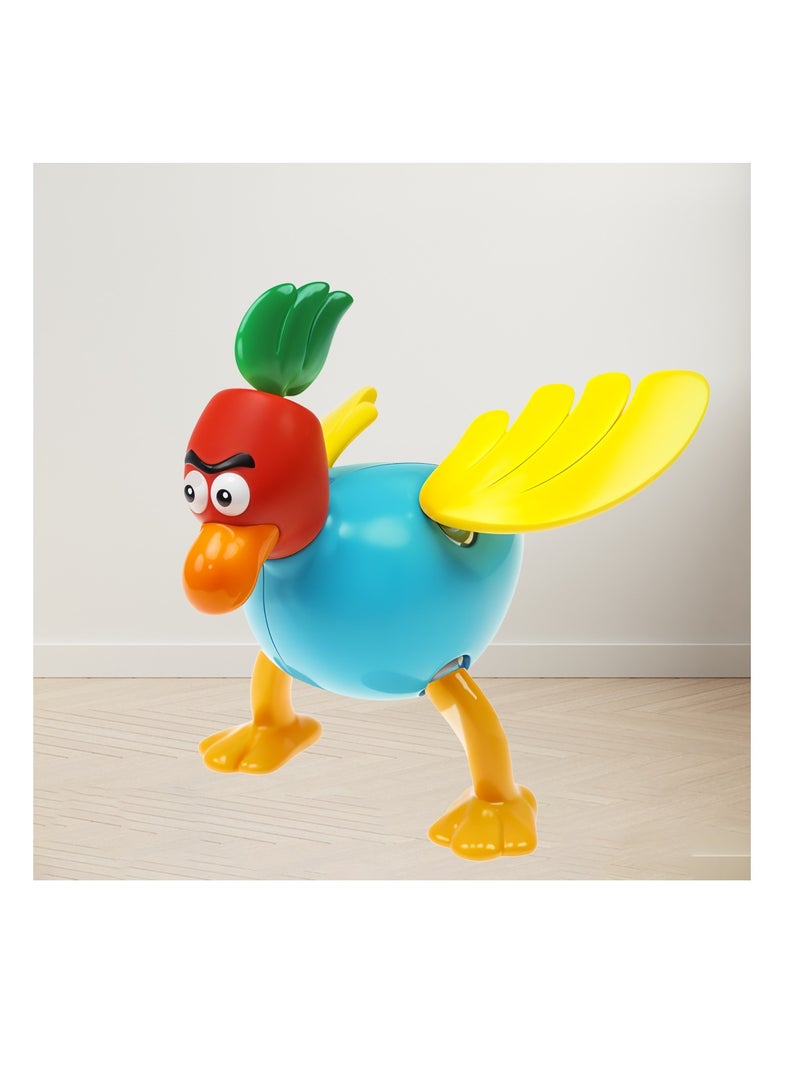 ويمسيكال جيفتس مجموعة ألعاب مخلوقاتي الخيالية من كيدز ميت، 31 قطعة من أجزاء الحيوانات المتنوعة للعب الإبداعي، بناء شخصيات مضحكة مع سناب، تصميم مناسب، يعزز الخيال والمهارات الحركية ورواية القصص، للأعمار من 3 سنوات فما فوق - Image 4