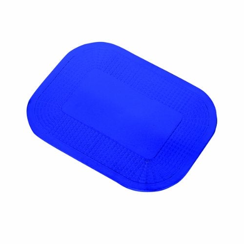 Dycem 50-1591B Non-Slip Mat, Blue Textured Pad, 10" x 14" x 1/8" - Image 4