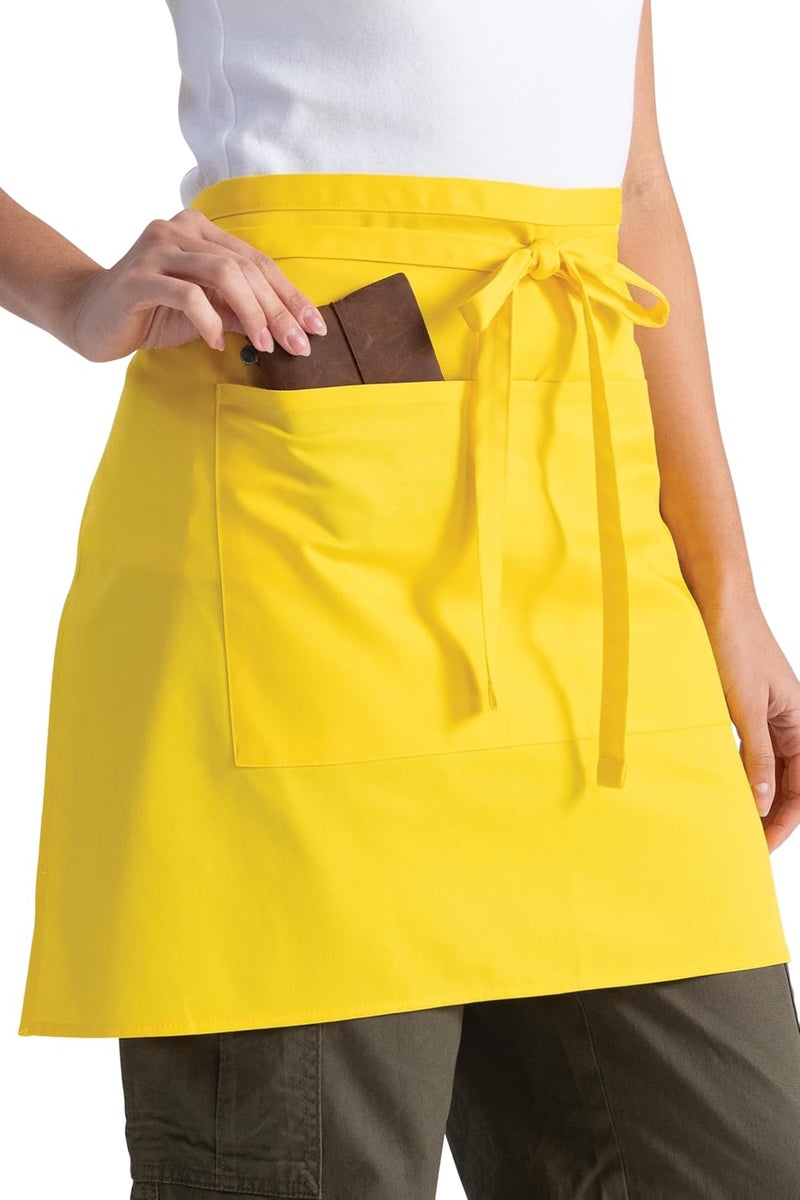 Chef Works Unisex Half Bistro Server Apron - Image 1