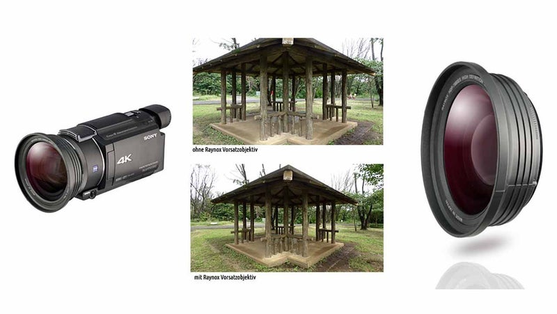 Raynox HDP-7880ES 0.79x Wide-Angle Conversion Lens Compatible to The Latest 4K/HDV Camcorders (55mm-62mm Filter Size) - Image 4