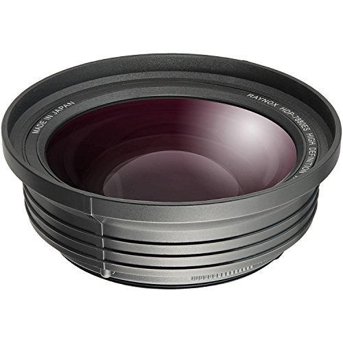 Raynox HDP-7880ES 0.79x Wide-Angle Conversion Lens Compatible to The Latest 4K/HDV Camcorders (55mm-62mm Filter Size) - Image 1