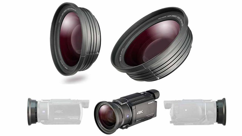 Raynox HDP-7880ES 0.79x Wide-Angle Conversion Lens Compatible to The Latest 4K/HDV Camcorders (55mm-62mm Filter Size) - Image 2