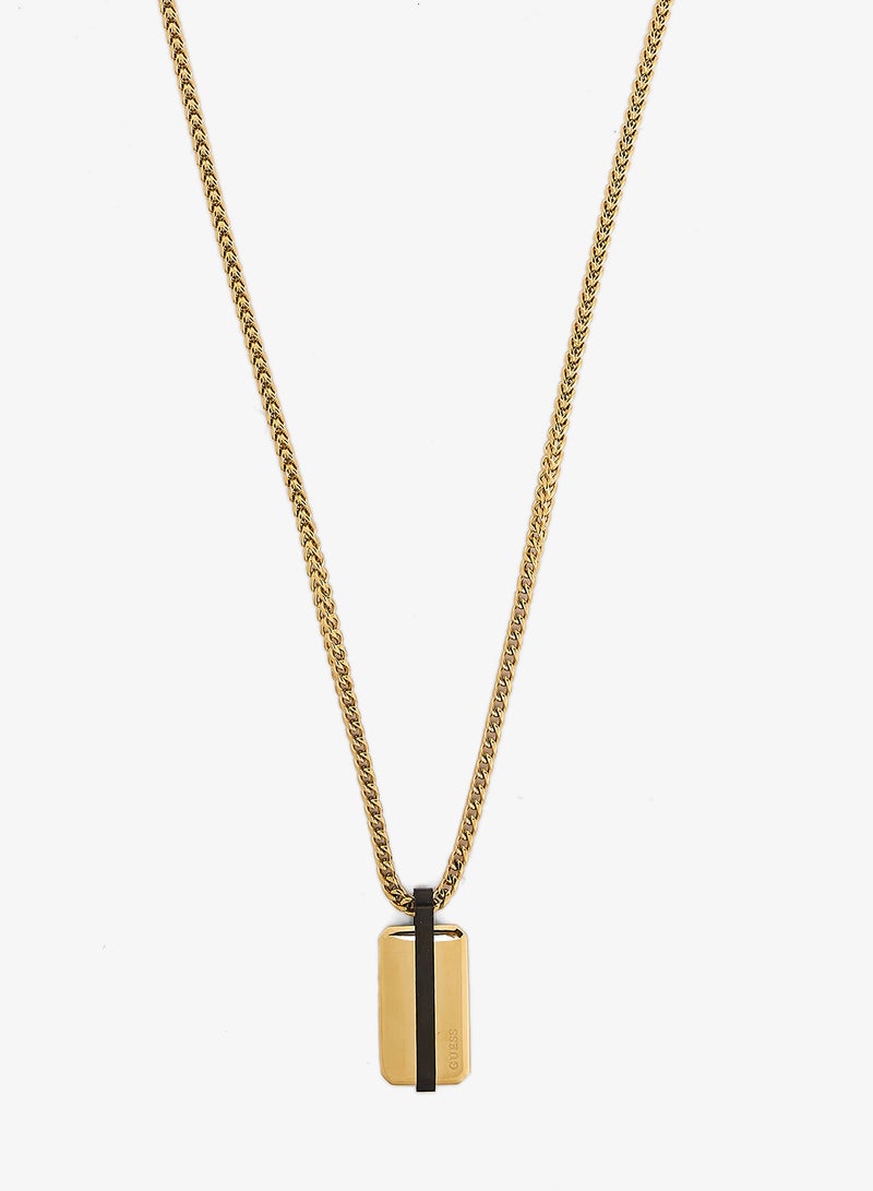 GUESS Eclipse Noir Non-Logo Necklace - Image 2