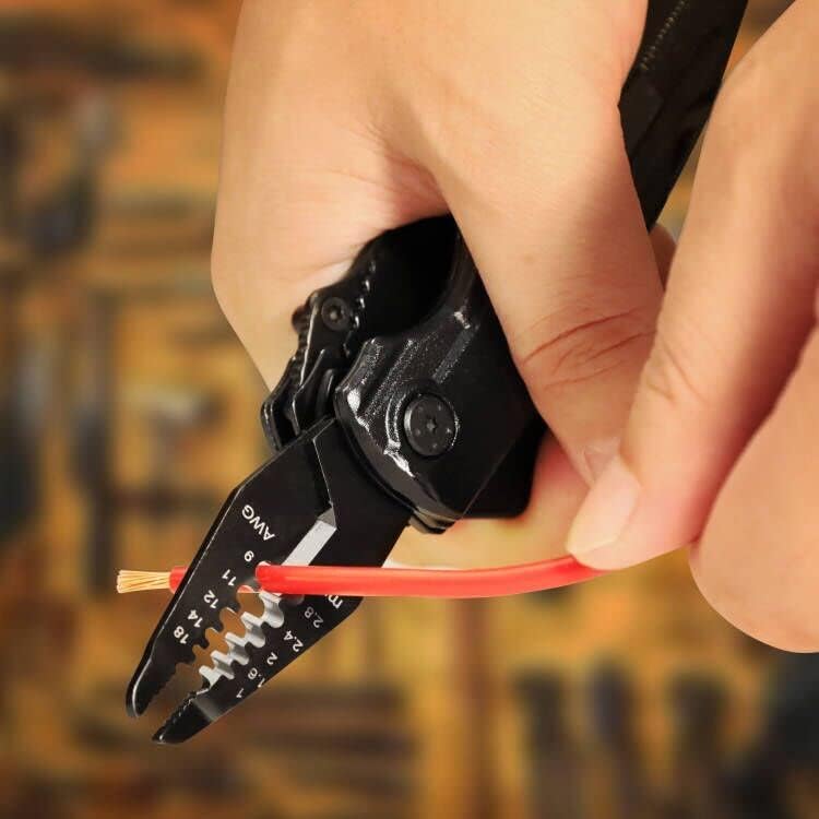 RoverTac Multitool Knife – 15-in-1 Pocket Knife with Wire Strippers, Wire Cutter, 9 Screwdrivers, Bottle Opener – Perfect Gifts for Men, Dad – Camping Gear for Christmas, Father’s Day, Birthdays - Image 5