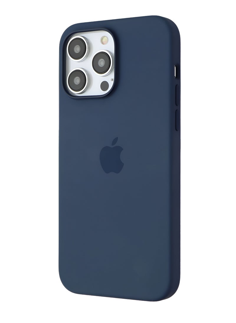 BORTONY - iPhone 15 Pro Max Case Liquid Gel Silicone Rubber Soft Silky Touch Anti Scratch Shockproof Protective Cover 6.7 Inch - Image 1