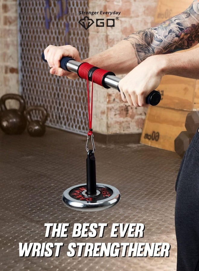 GD Wrist Roller V (Red line) Wrist exerciser, wrist forearm blaster, forearm trainer, Hand strengthener Forearm roller - Image 3