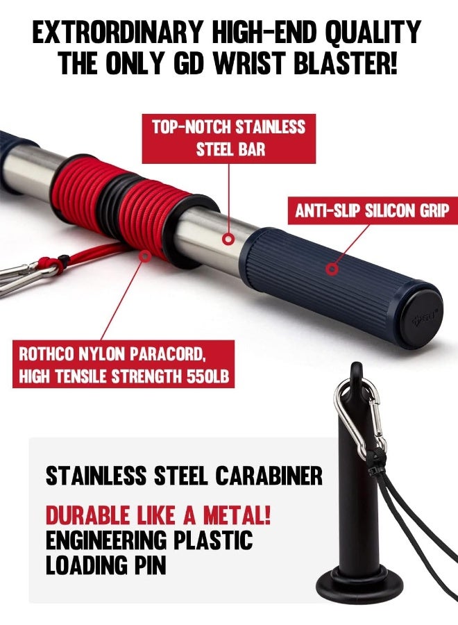 GD Wrist Roller V (Red line) Wrist exerciser, wrist forearm blaster, forearm trainer, Hand strengthener Forearm roller - Image 4