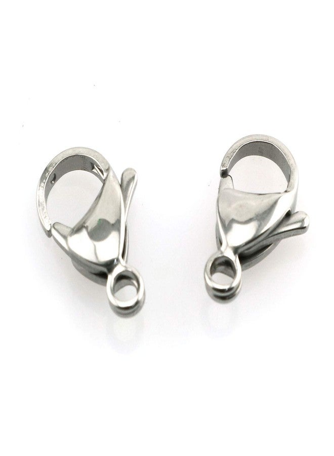 Tegg 60PCS 6 Size 304 Stainless Steel Lobster Claw Clasps for Jewelry Necklace Bracelet Making - Image 5