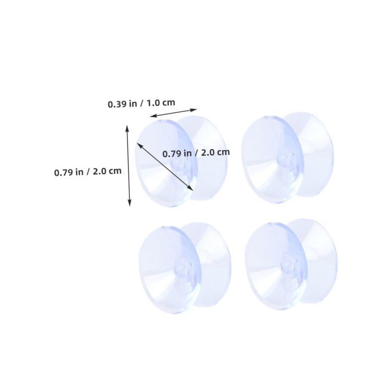 Double Sided Suction Cups 30 Pcs Slip Mat Glass Tabletop Spacers Size 2.00X2.00X1.00CM - Image 3