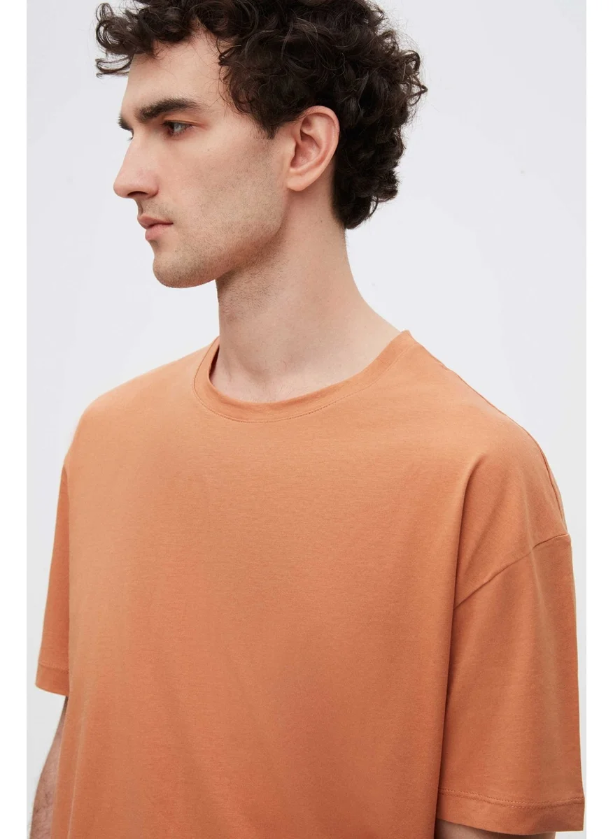 دي أس دامات Comfort Cinnamon 100% Cotton T-Shirt 6HC14ORT02006