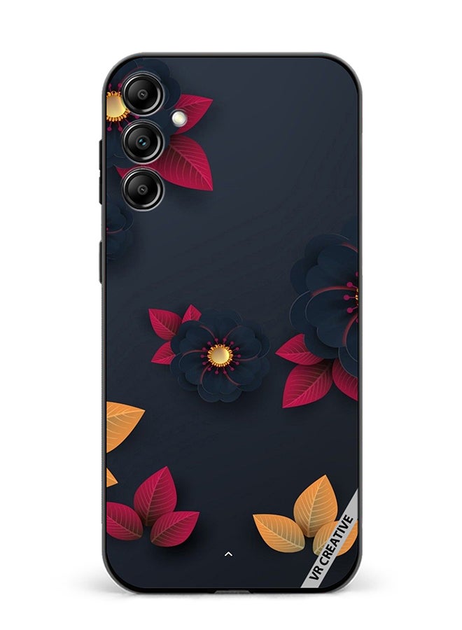 VR CREATIVE Protective Case Cover For Samsung Galaxy A55 Flower Design Multicolour - Image 1