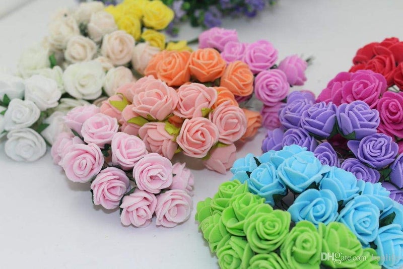 D'Lush Designs DLush designs Artificial Flowers Assorted 72 Pieces - Image 5