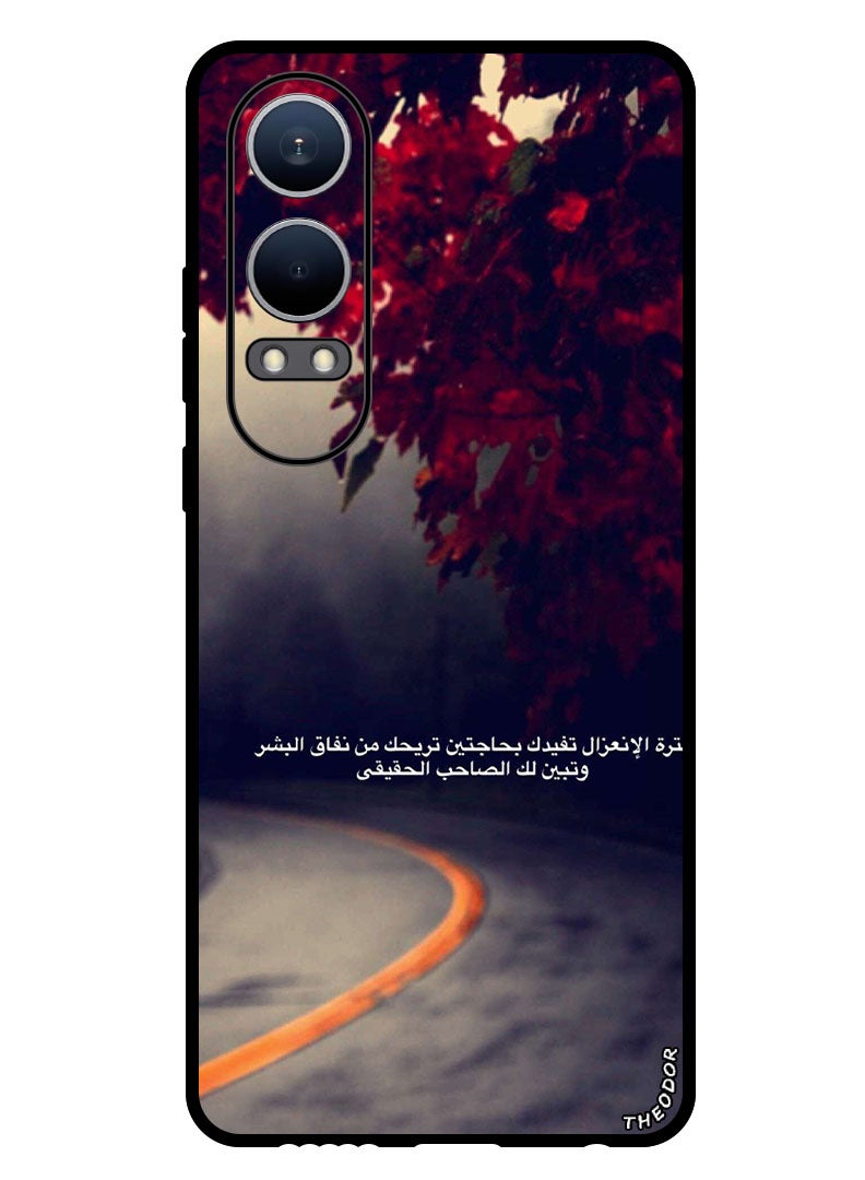 Theodor Protective Case Anti Scratch Shock Proof Bumper Cover For OnePlus Nord CE4 Lite arabic quoteee - Image 1