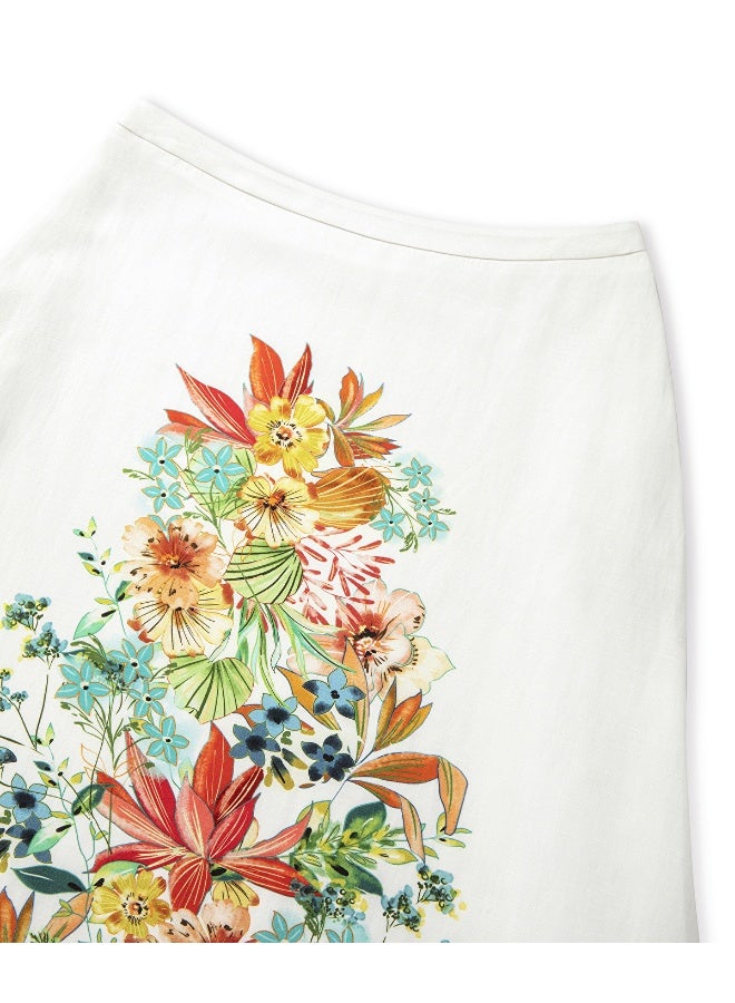 Ipekyol Floral Print Skirt  - Image 3