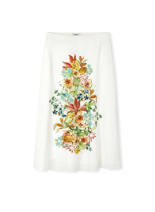 Ipekyol Floral Print Skirt  - Image 2