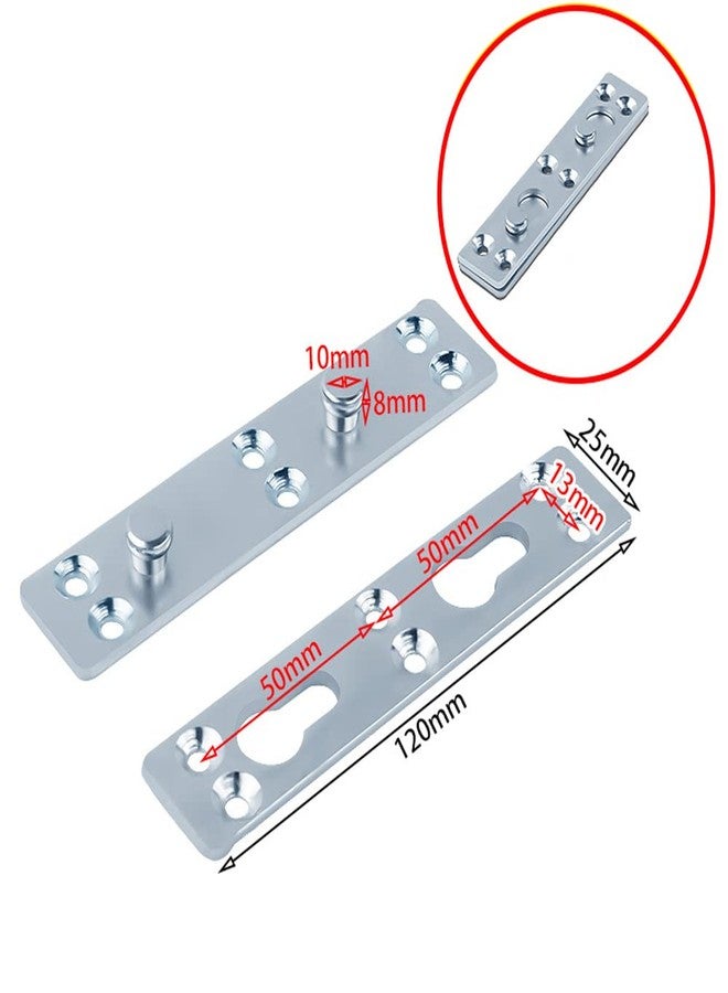 WANLIAN 4 Sets Bed Rail Brackets,Heavy Duty Bed Rail Fittings for Connecting to Wood, Headboards and Foot-Boards, with Screws - Image 5
