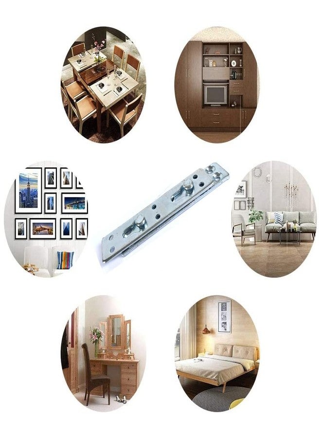 WANLIAN 4 Sets Bed Rail Brackets,Heavy Duty Bed Rail Fittings for Connecting to Wood, Headboards and Foot-Boards, with Screws - Image 4