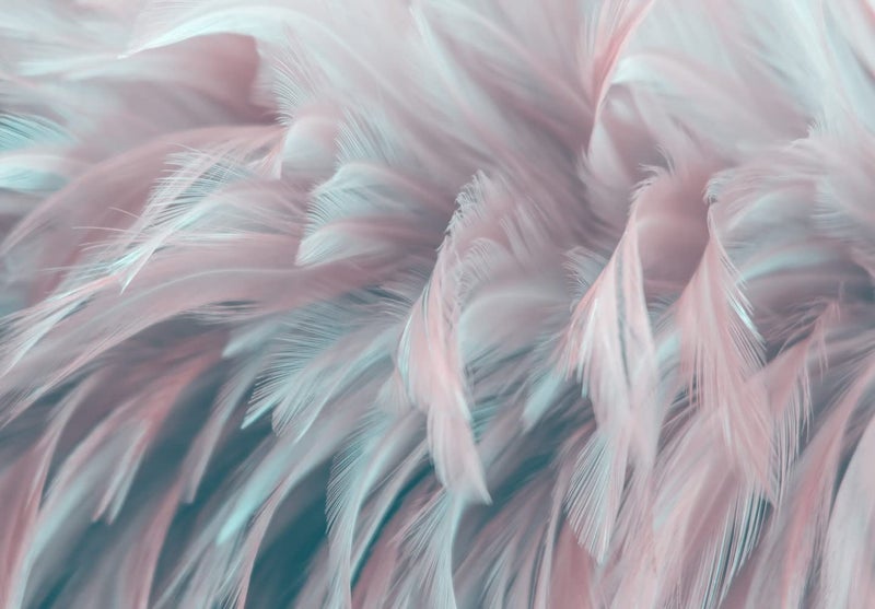 Bormia Colorful 3D Wall Mural Feathers Wallpaper for Living Room Badroom Wallpaper Home Art Wall Decals - Image 3