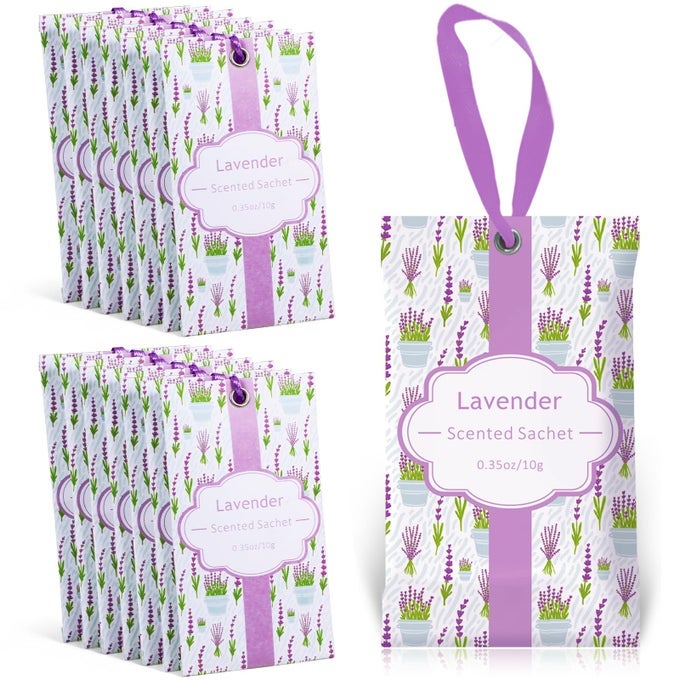 LAVENDER SACHETS FOR DRAWERS AND CLOSETS LONGLASTING SACHETS BAGS PACK OF 14 HOME FRAGRANCE SACHET FOR WARDROBE CLOSET DRAWER