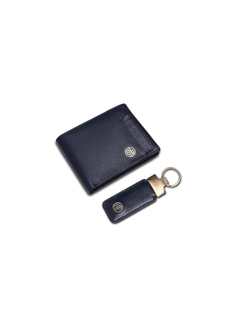 HAMMONDS FLYCATCHER HAMMONDS FLYCATCHER Premium Diwali Gift For Men - Leather Wallet For Men With Keychain Combo - Wallet With 6 Card Slots-Birthday Special & Unique Festival Gift Ideas For Husband, Boyfriend - Image 2