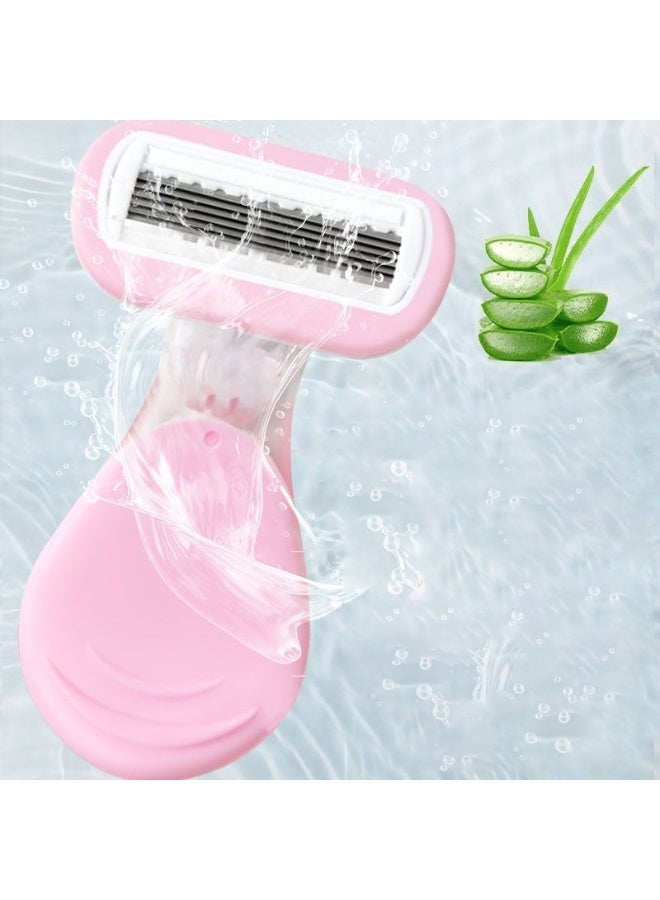 شفرة حلاقة صغيرة لإزالة الشعر مع حافظة للنساء - Image 1