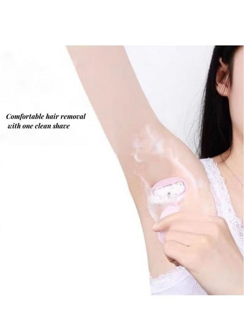 شفرة حلاقة صغيرة لإزالة الشعر مع حافظة للنساء - Image 4
